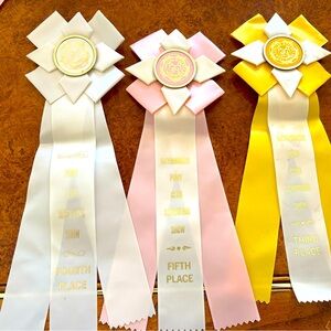 Vintage Horse Show Ribbons